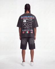 Godspeed Planet Futbol Tee Black