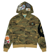 Godspeed Squadron Hoodie Camo Green