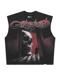 Godspeed Fate's Doorstep Sleeveless Tee Black
