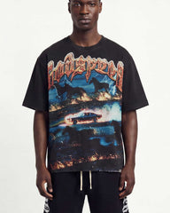 Godspeed Horsepower Tee Black