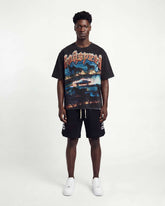Godspeed Horsepower Tee Black