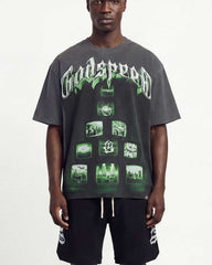 Godspeed Overstimulation Tee Grey