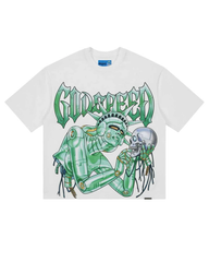 Godspeed Freedoms Protocol Tee White