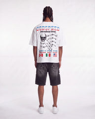 Godspeed Planet Futbol Tee White