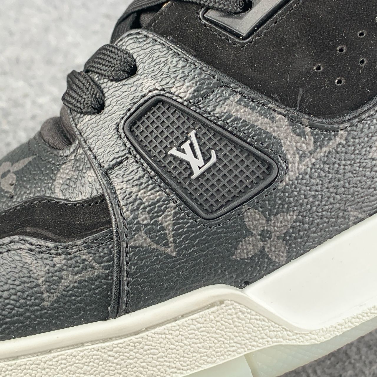 LV Trainer 'Black Monogram'