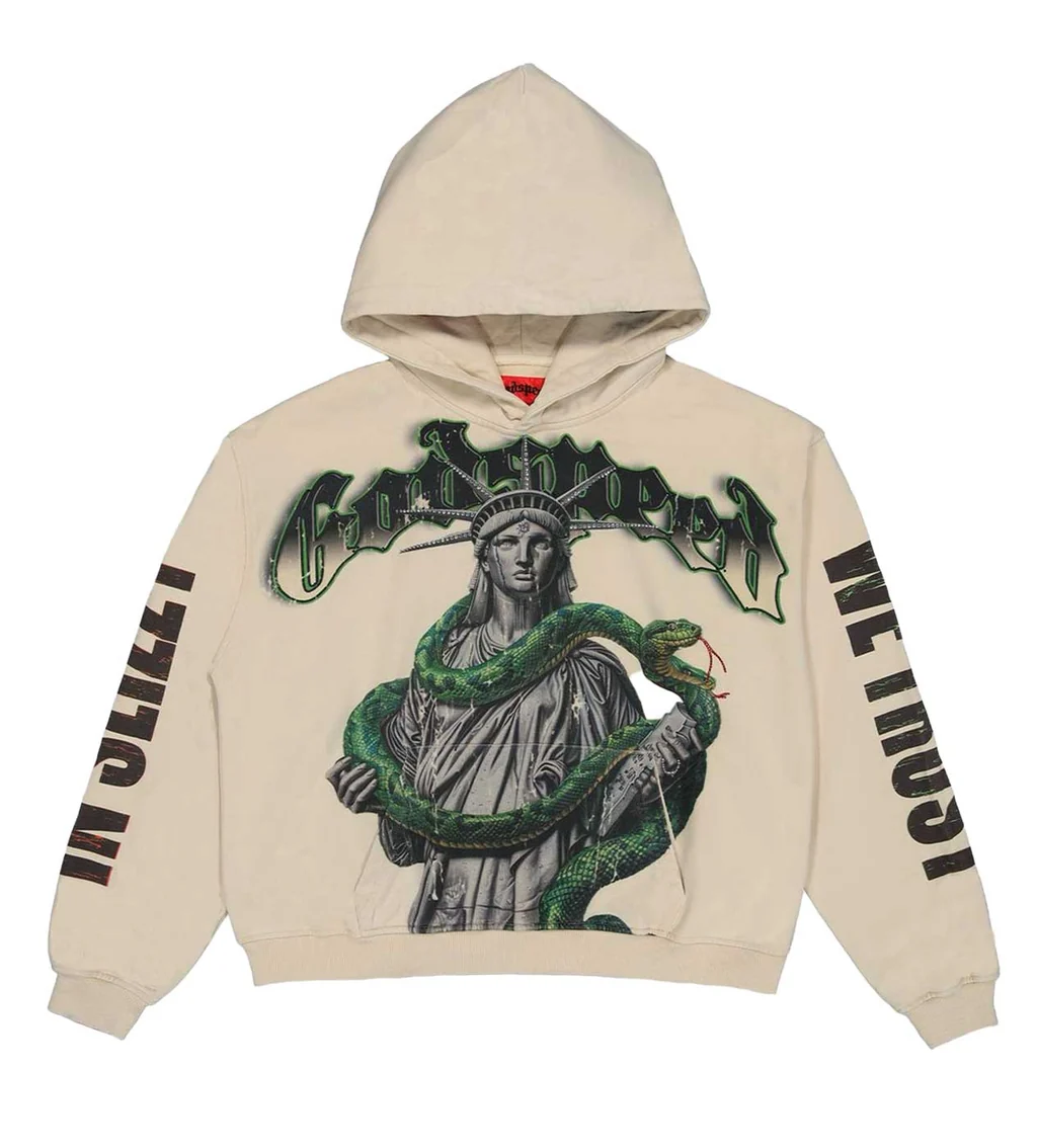 Godspeed Top 5 Slizzy VVS Hoodie Bone