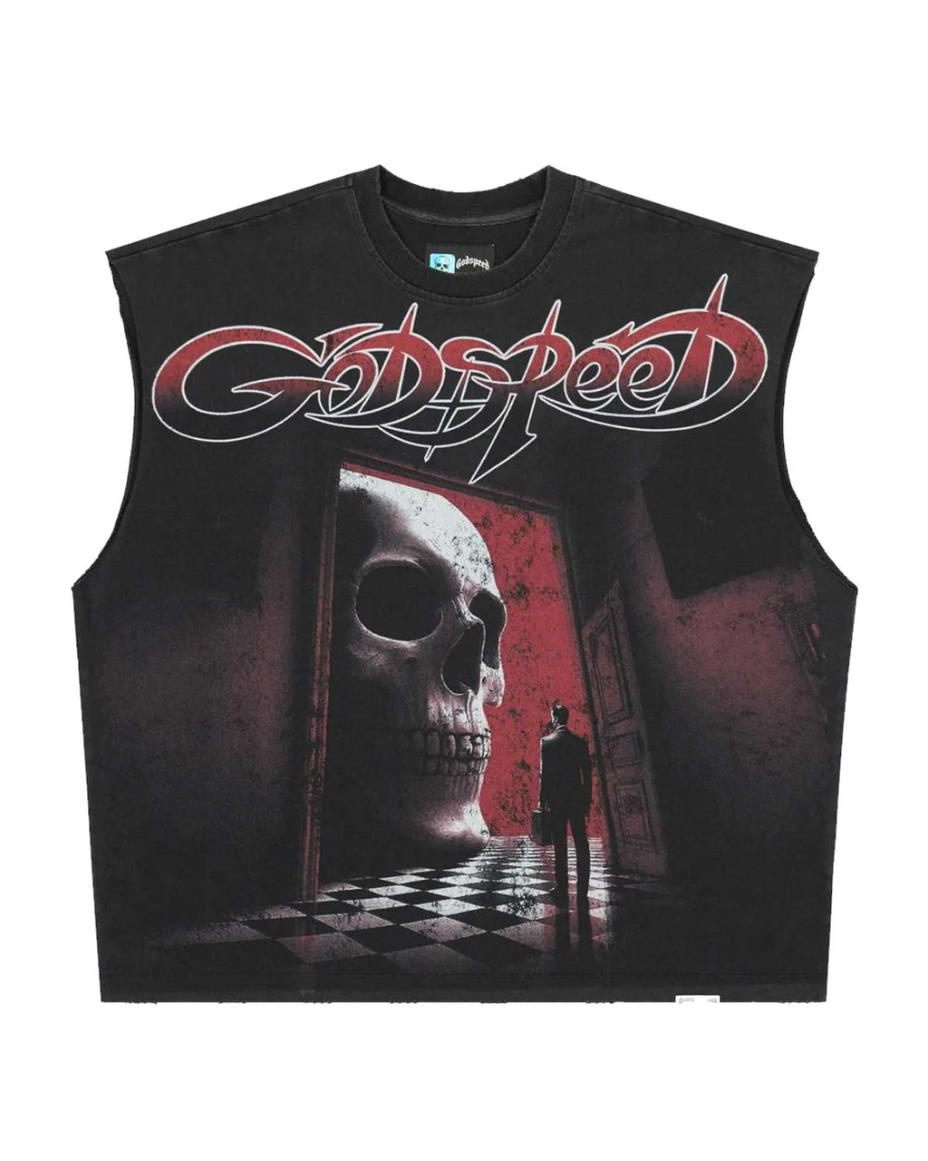 Godspeed Fate's Doorstep Sleeveless Tee Black