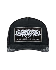 Godspeed E Pluribus Trucker Hat Black/White