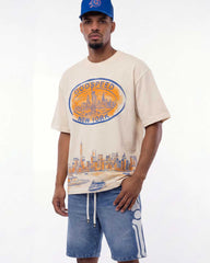 Godspeed New York Skyline Tee Bone