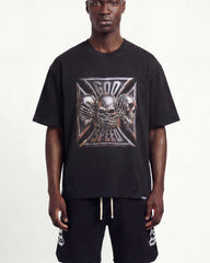 Godspeed Omerta Tee Black