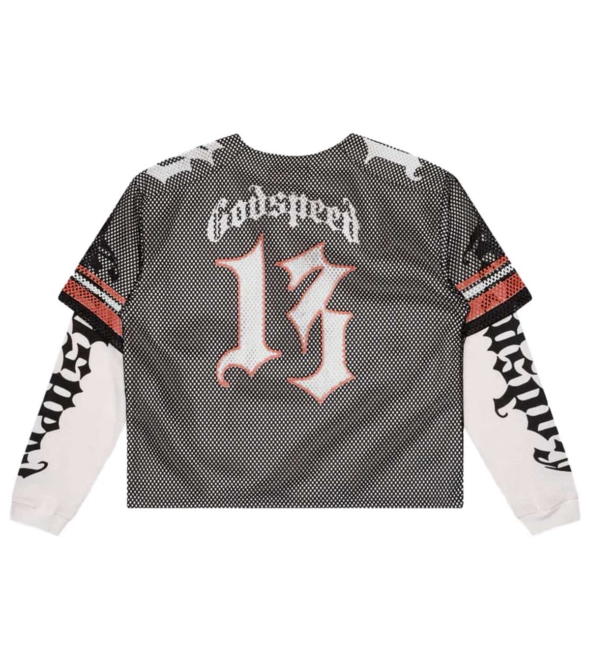 Godspeed TD Layered Jersey Black/White/Red Boom