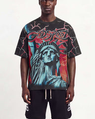 Godspeed Voltage Tee Black/Red